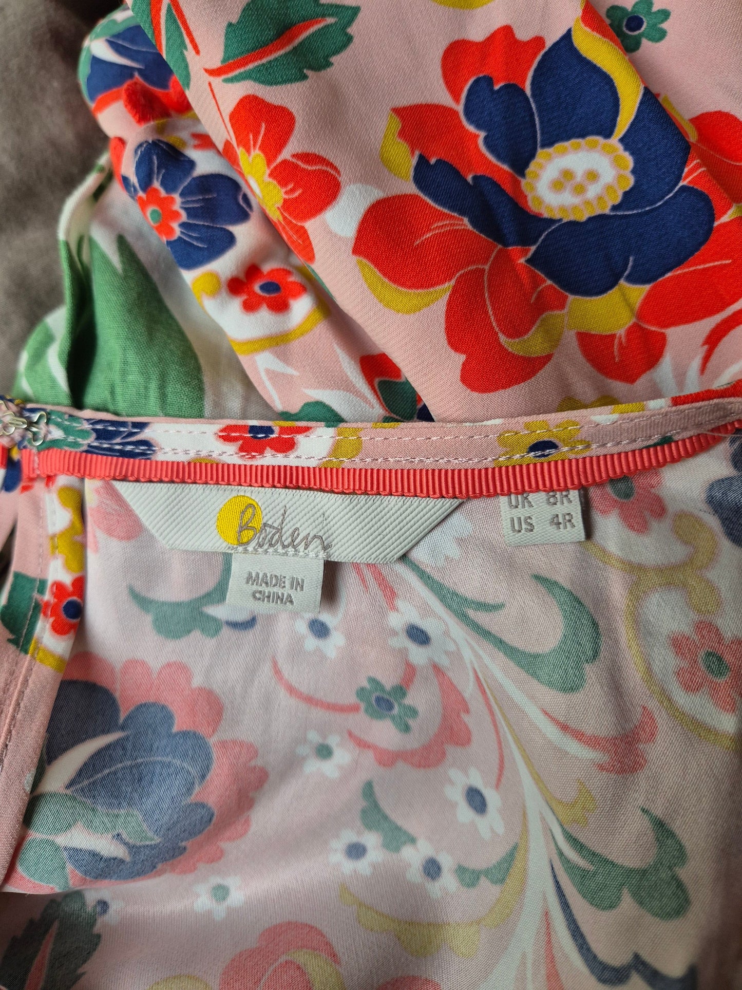 Second Hand Damen Boden Freizeitkleid Minikleid UK8R (34R) - Fashand