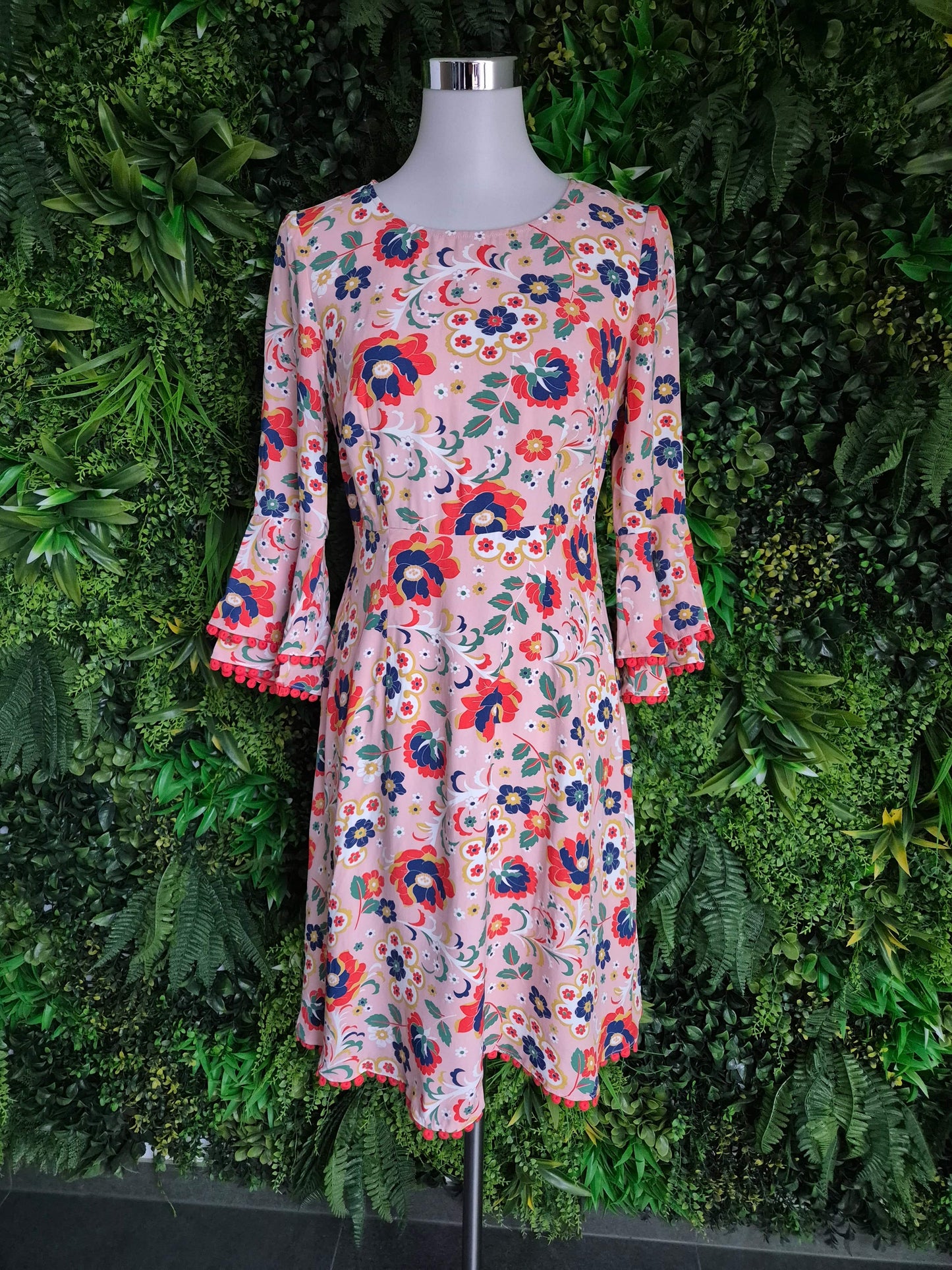 Second Hand Damen Boden Freizeitkleid Minikleid UK8R (34R) - Fashand