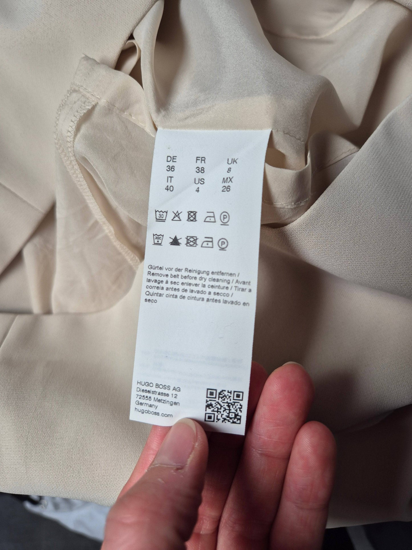 Second Hand Damen Boss Etuikleid Businesskleid 36 - Fashand