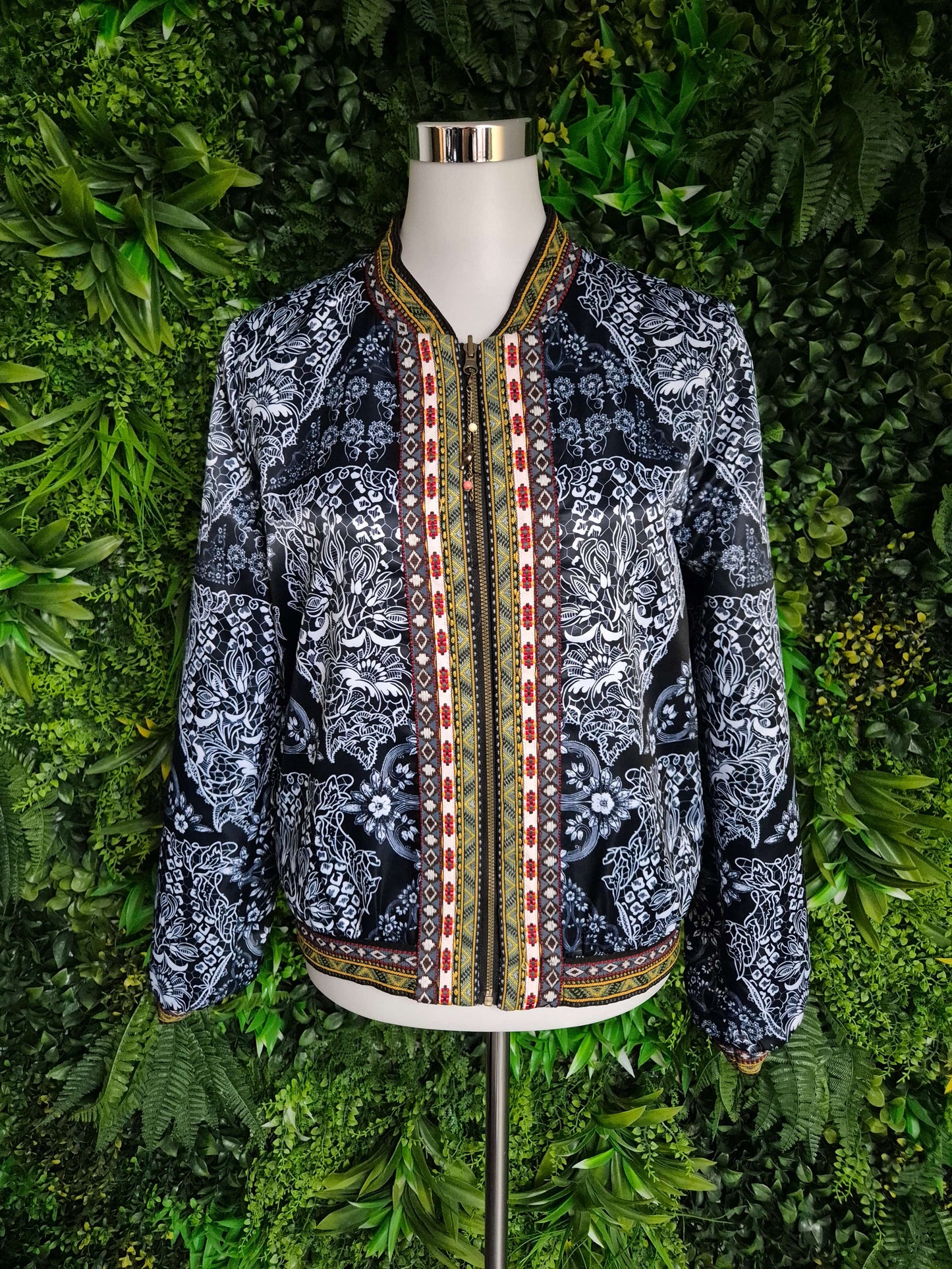 Second Hand Damen Desigual leichte Jacke Wendejacke 42 - Fashand