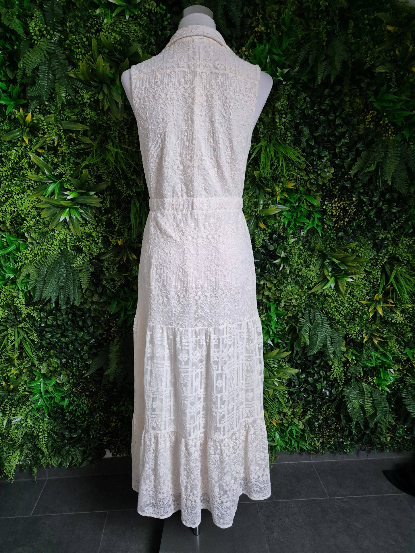 Second Hand Damen Desigual Spitzenkleid Midikleid M - Fashand