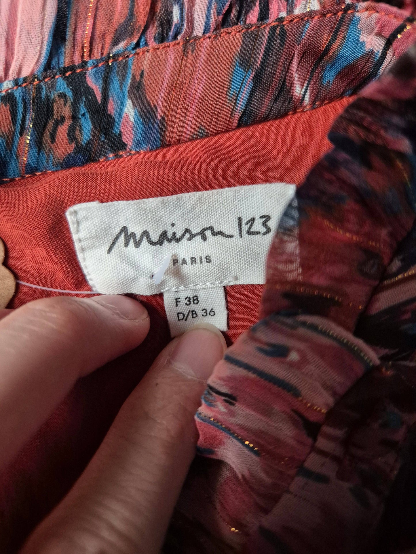 Second Hand Damen Maison 123 Sommerkleid Minikleid 36 - Fashand
