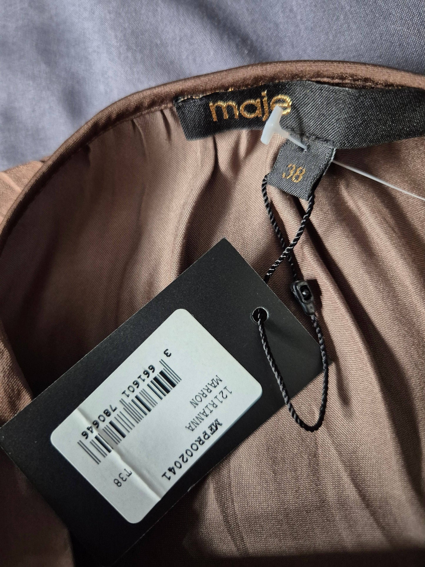 Second Hand Damen Maje Kleid Minikleid 38 - Fashand