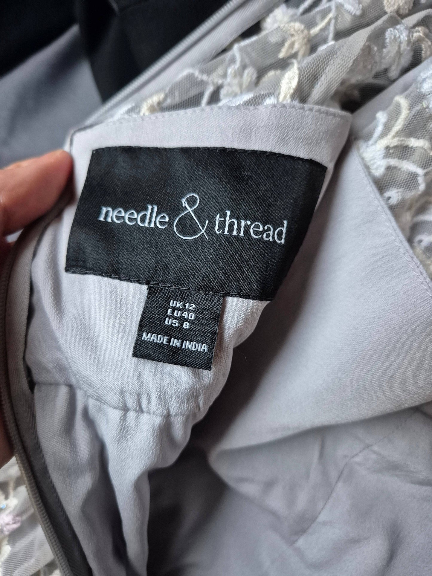 Second Hand Damen Needle & Thread Kleid Minikleid L UK12 - Fashand