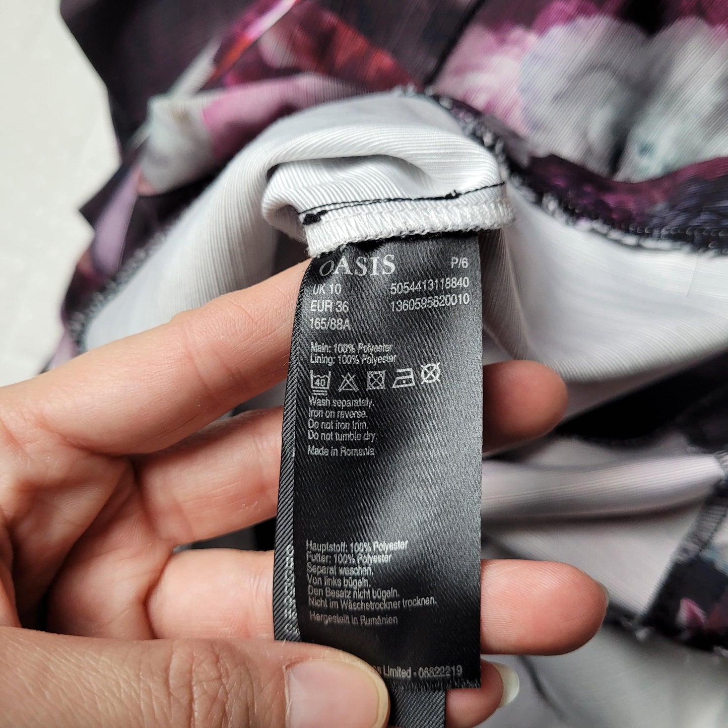 Second Hand Damen Oasis Kleid Minikleid S UK10 - Fashand