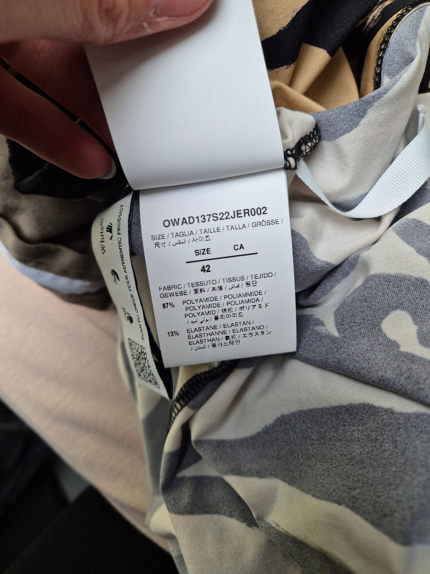 Second Hand Damen Off-White™ Tshirt Shirt 36 (IT42) - Fashand