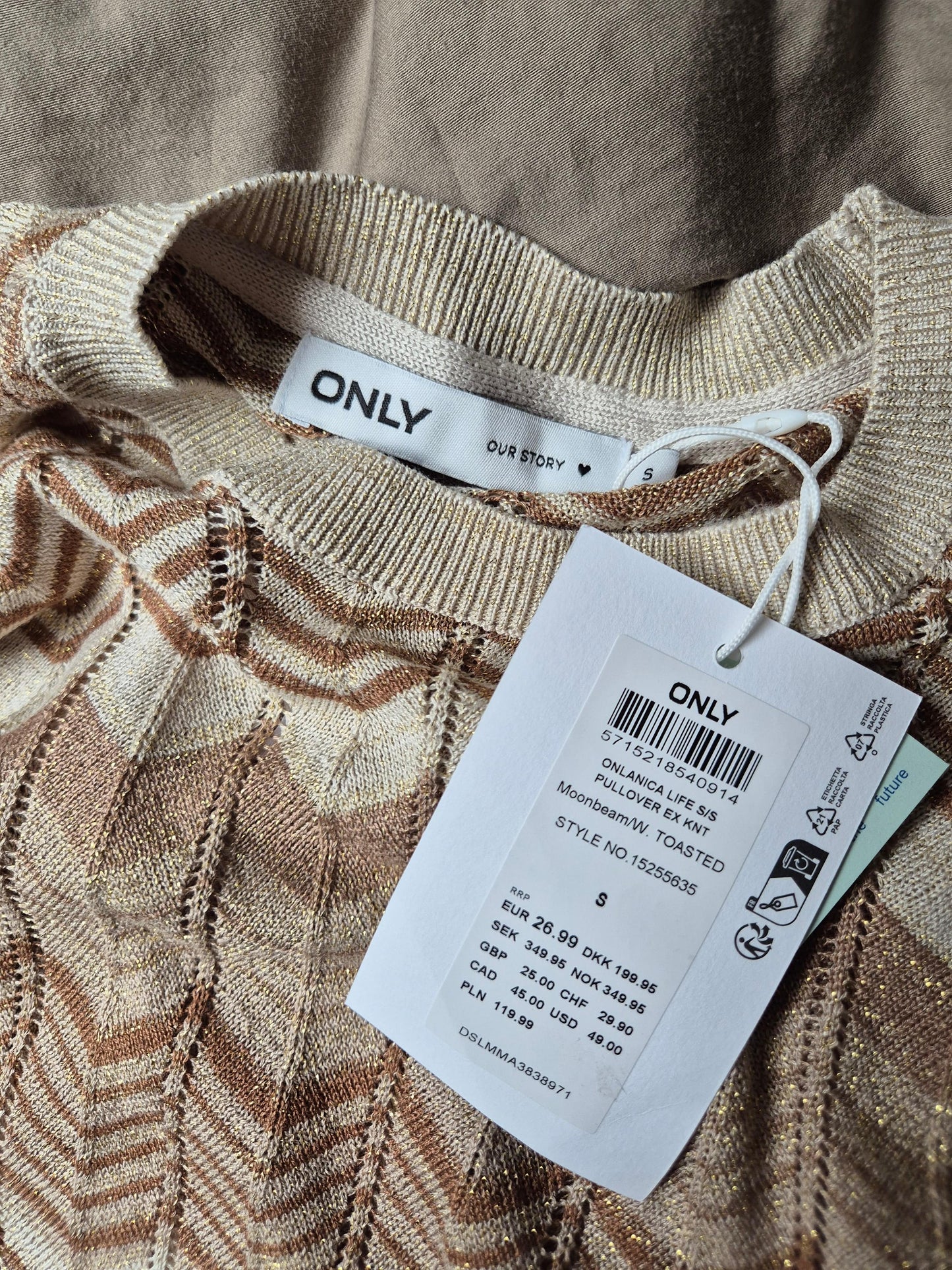 Second Hand Damen Only Tshirt Shirt S - Fashand