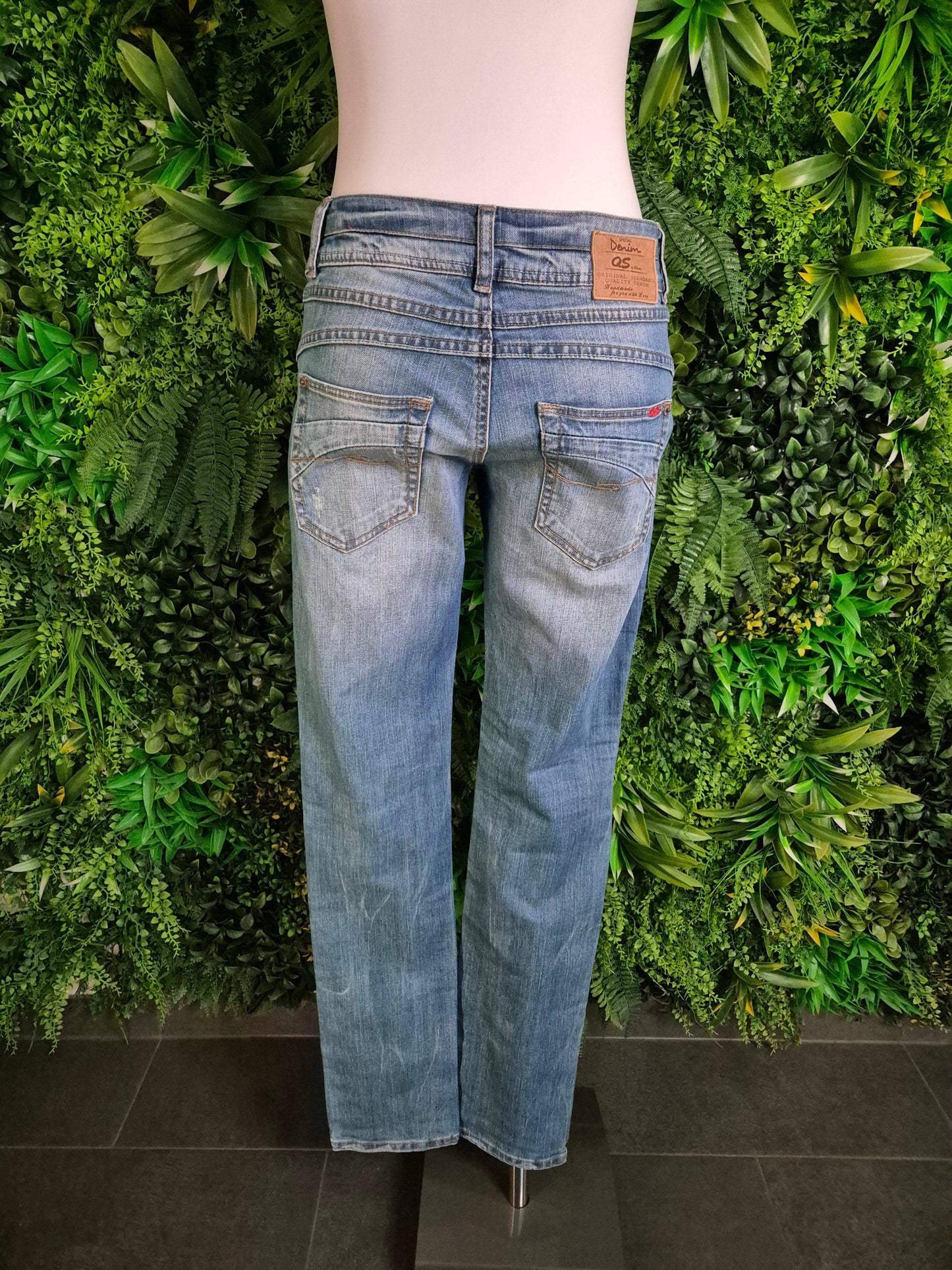 Second Hand Damen QS Jeans Hose 38 - Fashand