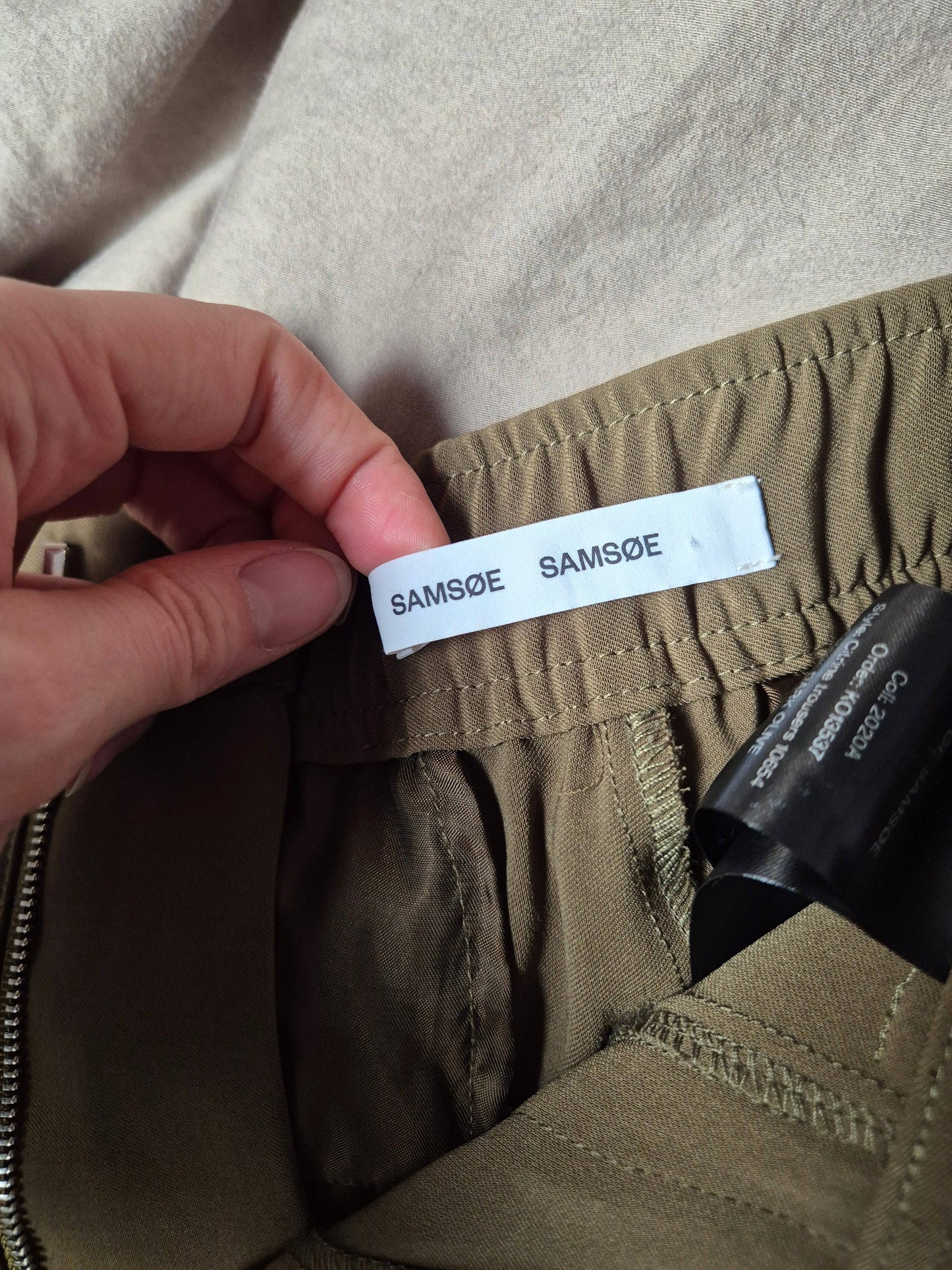Second Hand Damen Samsøe Samsøe Stoffhose Cargohose S - Fashand