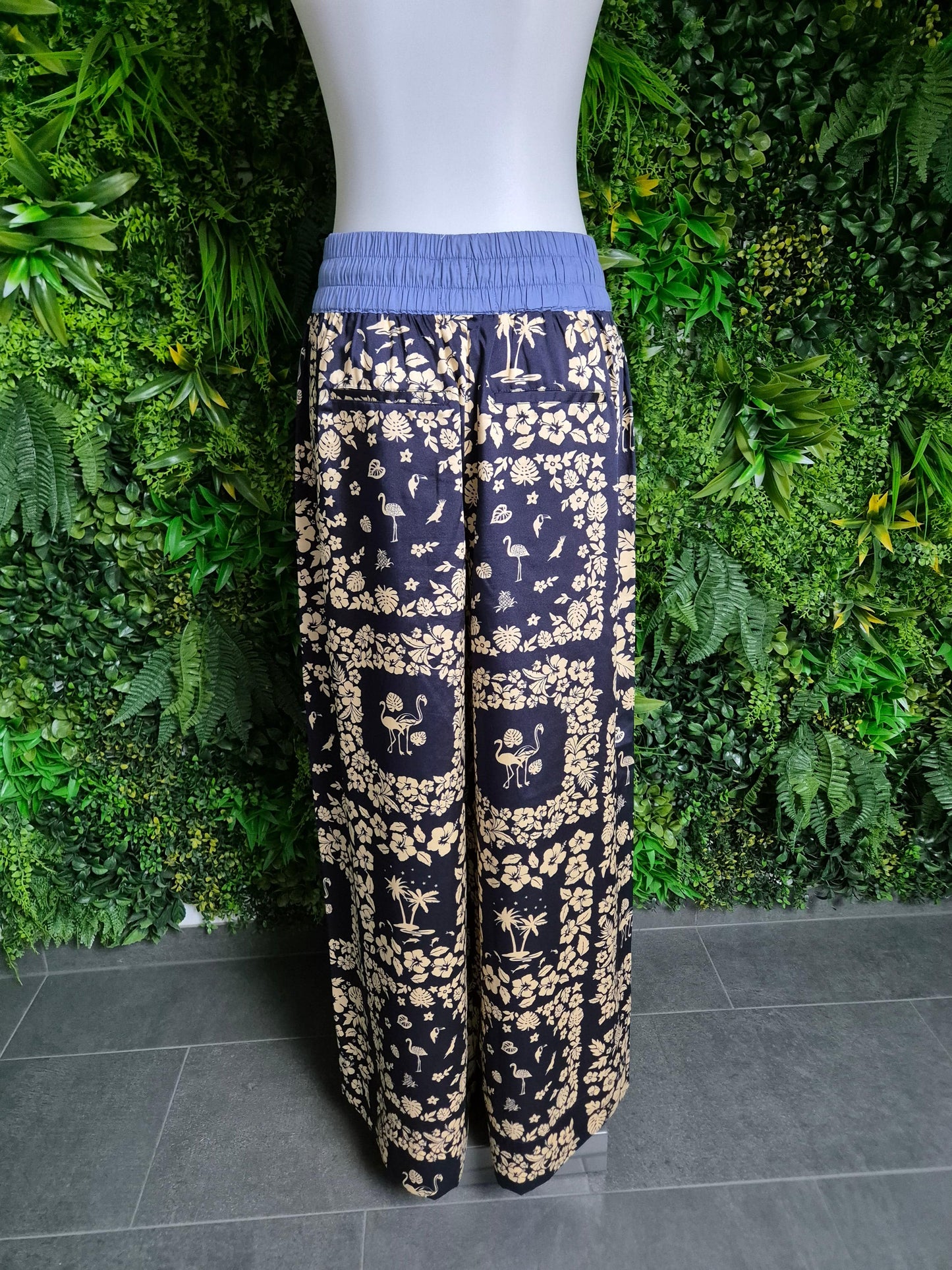 Second Hand Damen Scotch & Soda Stoffhose Coulotte M - Fashand