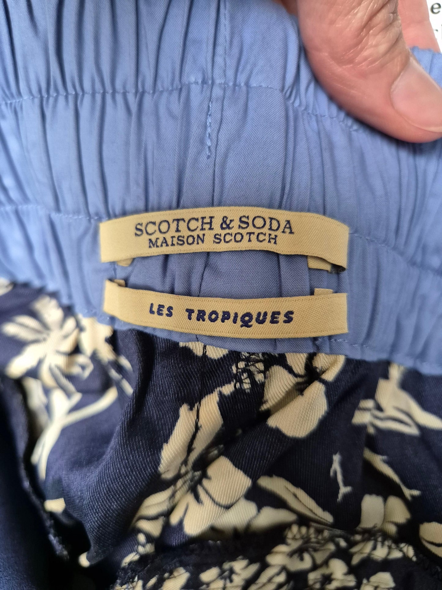 Second Hand Damen Scotch & Soda Stoffhose Coulotte M - Fashand