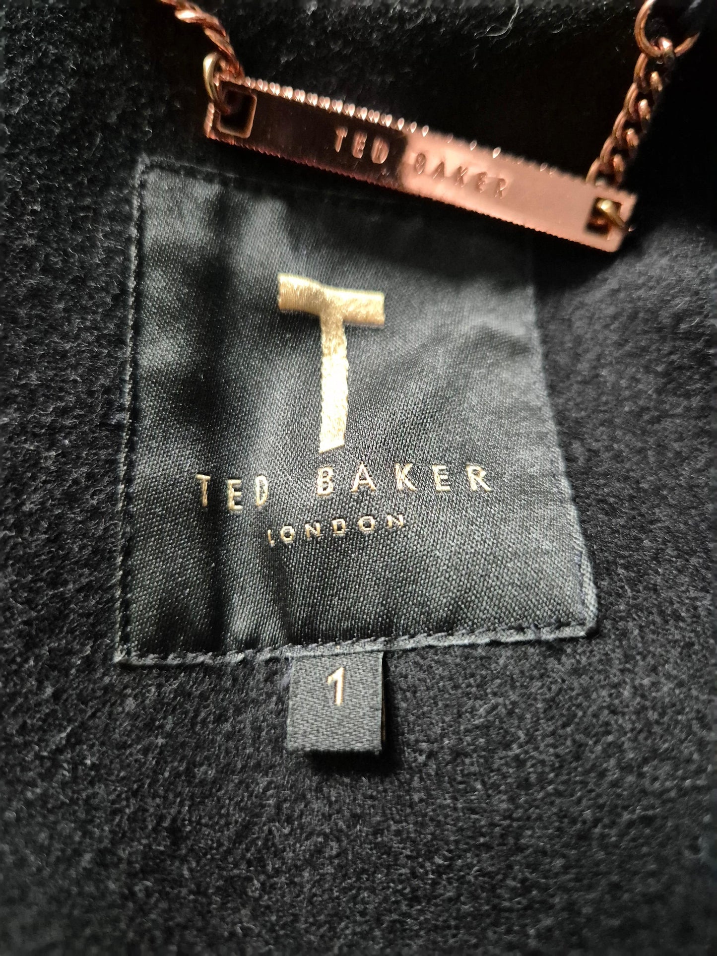 Second Hand Damen Ted Baker Mantel Wollmantel 1 - Fashand