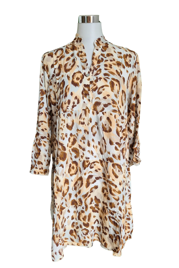 Made in Italy Kleid Minikleid Uni Onesize