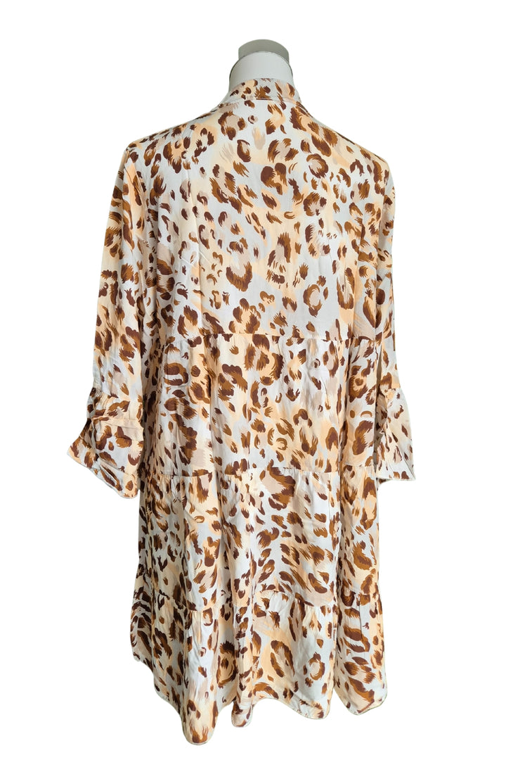 Made in Italy Kleid Minikleid Uni Onesize