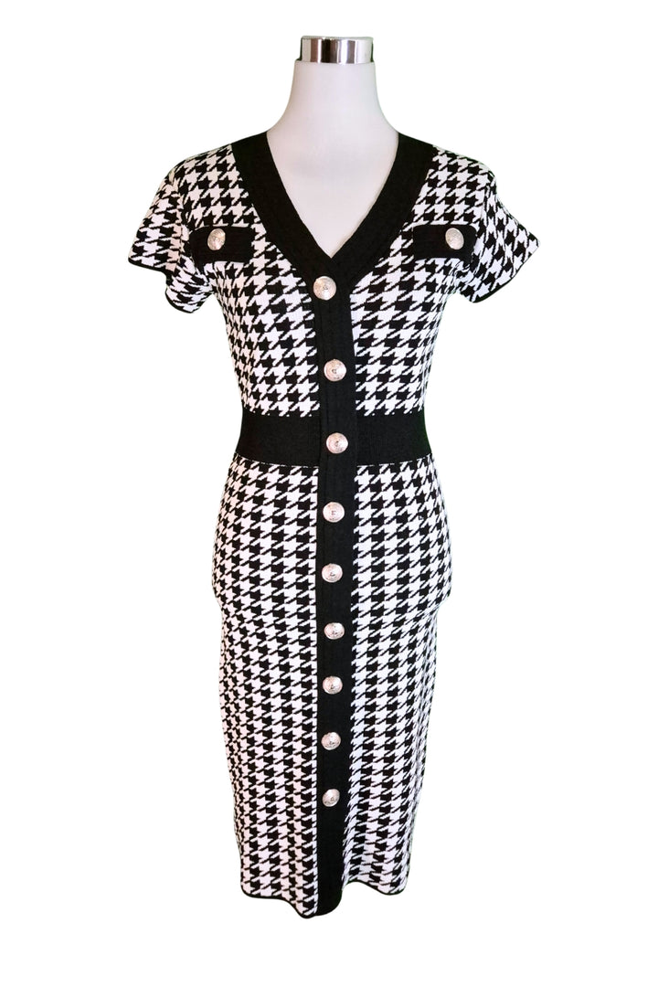 Occult Etuikleid Strickkleid S