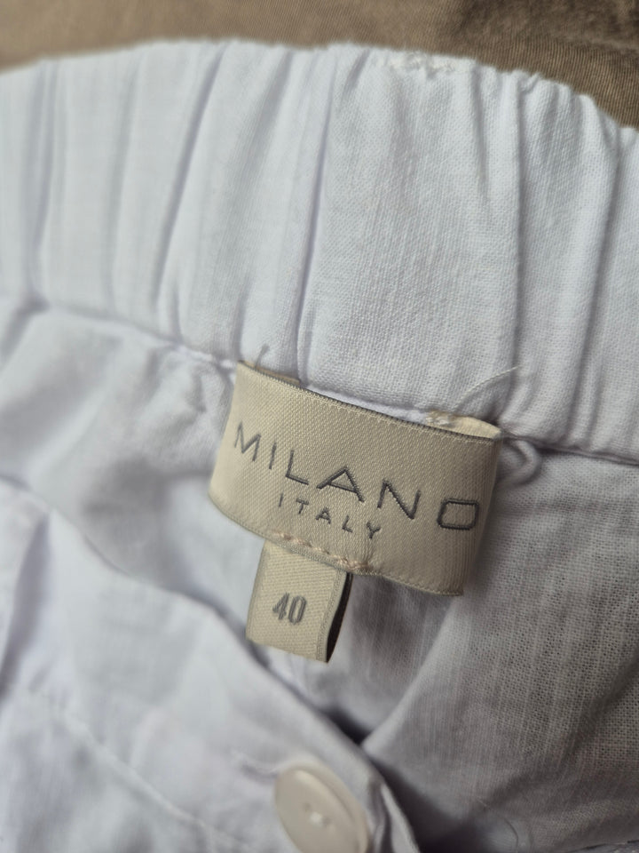 Milano Italy Stoffhose Hose L