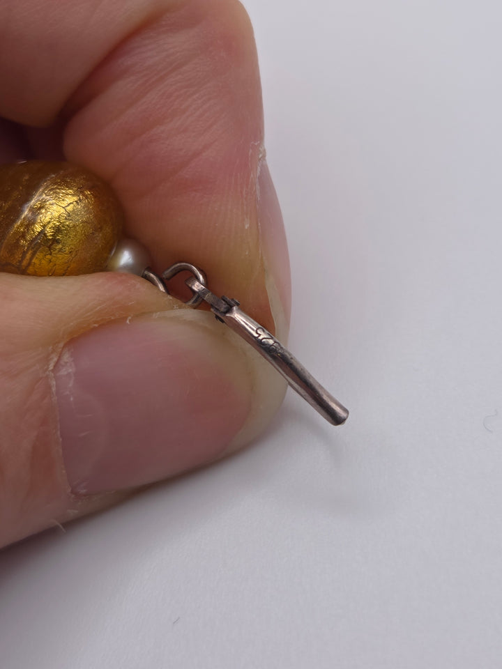 Murano Glas Ohrringe Herzen