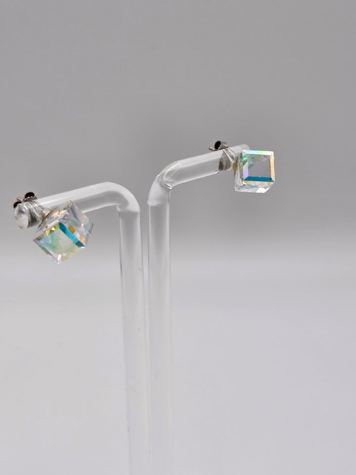 Swarovski Ohrringe Stecker Cube