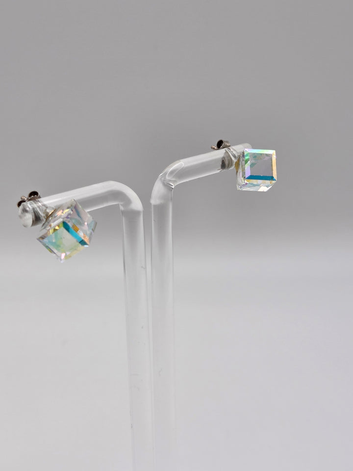 Swarovski Ohrringe Stecker Cube