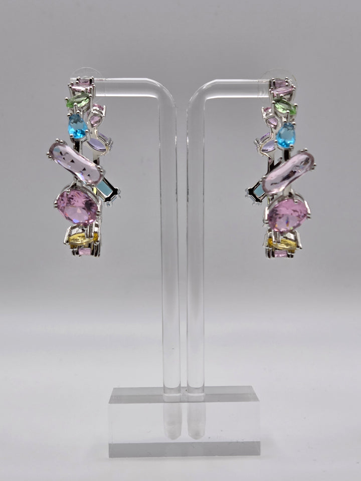 Swarovski Ohrringe Creolen Kristalle