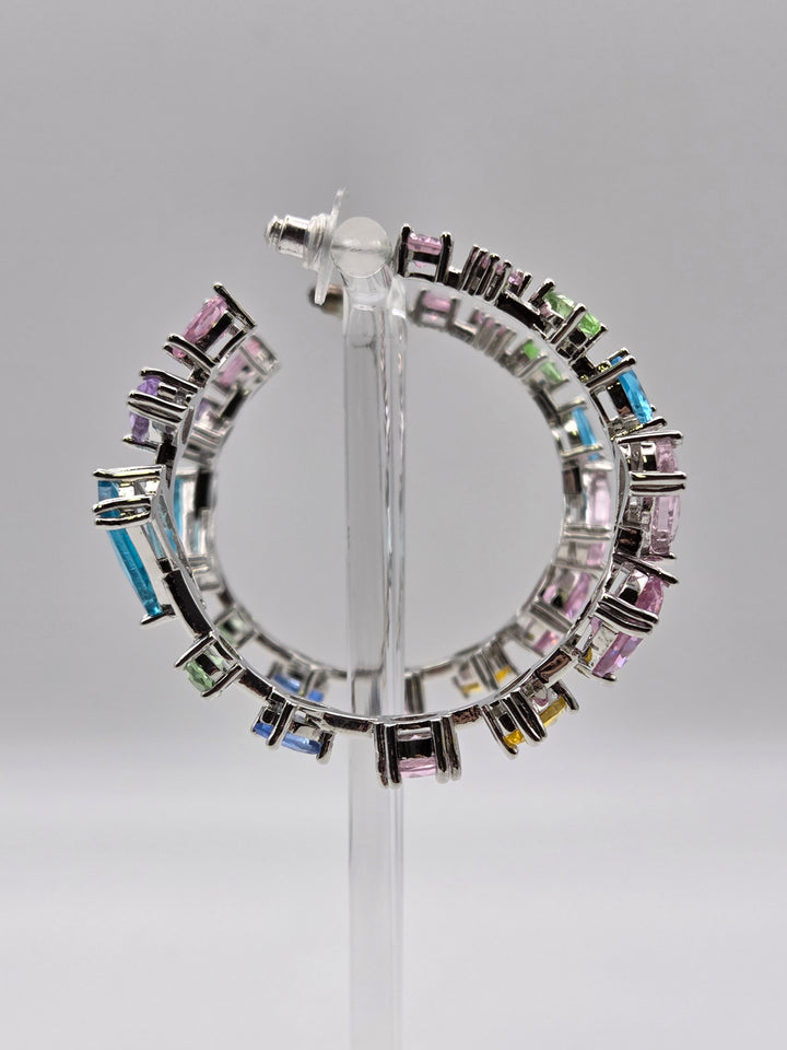 Swarovski Ohrringe Creolen Kristalle