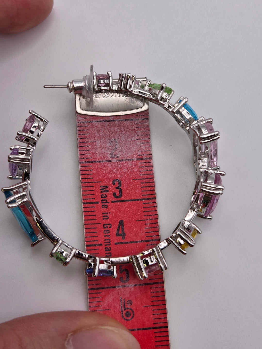 Swarovski Ohrringe Creolen Kristalle