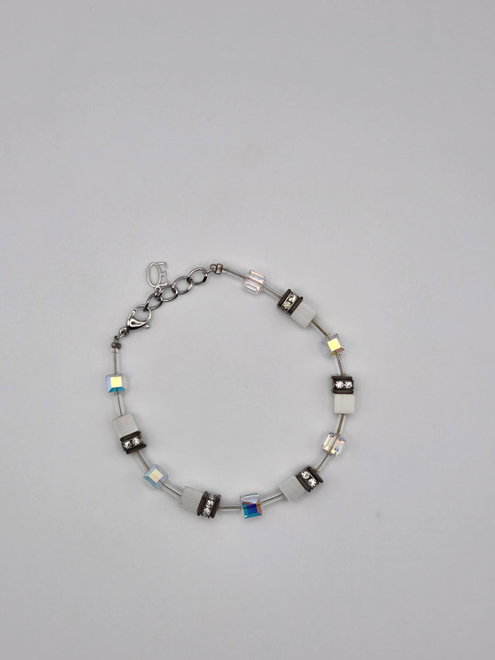 Coeur de Lion Schmuck Armband Geo Cube