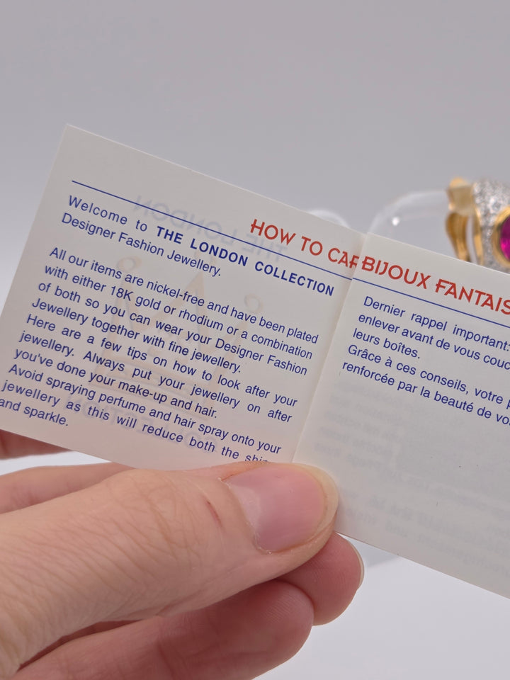 The London Collection Schmuckset pink