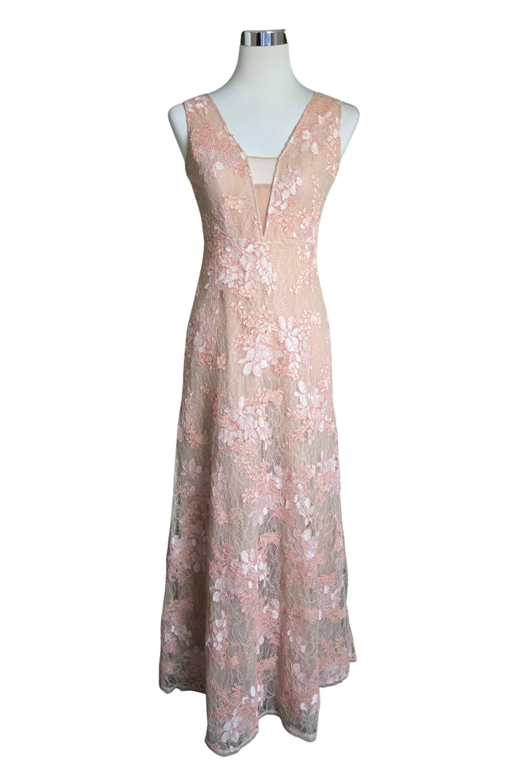 BCBG Max Azria Maxikleid Spitzenkleid 0 (XS)