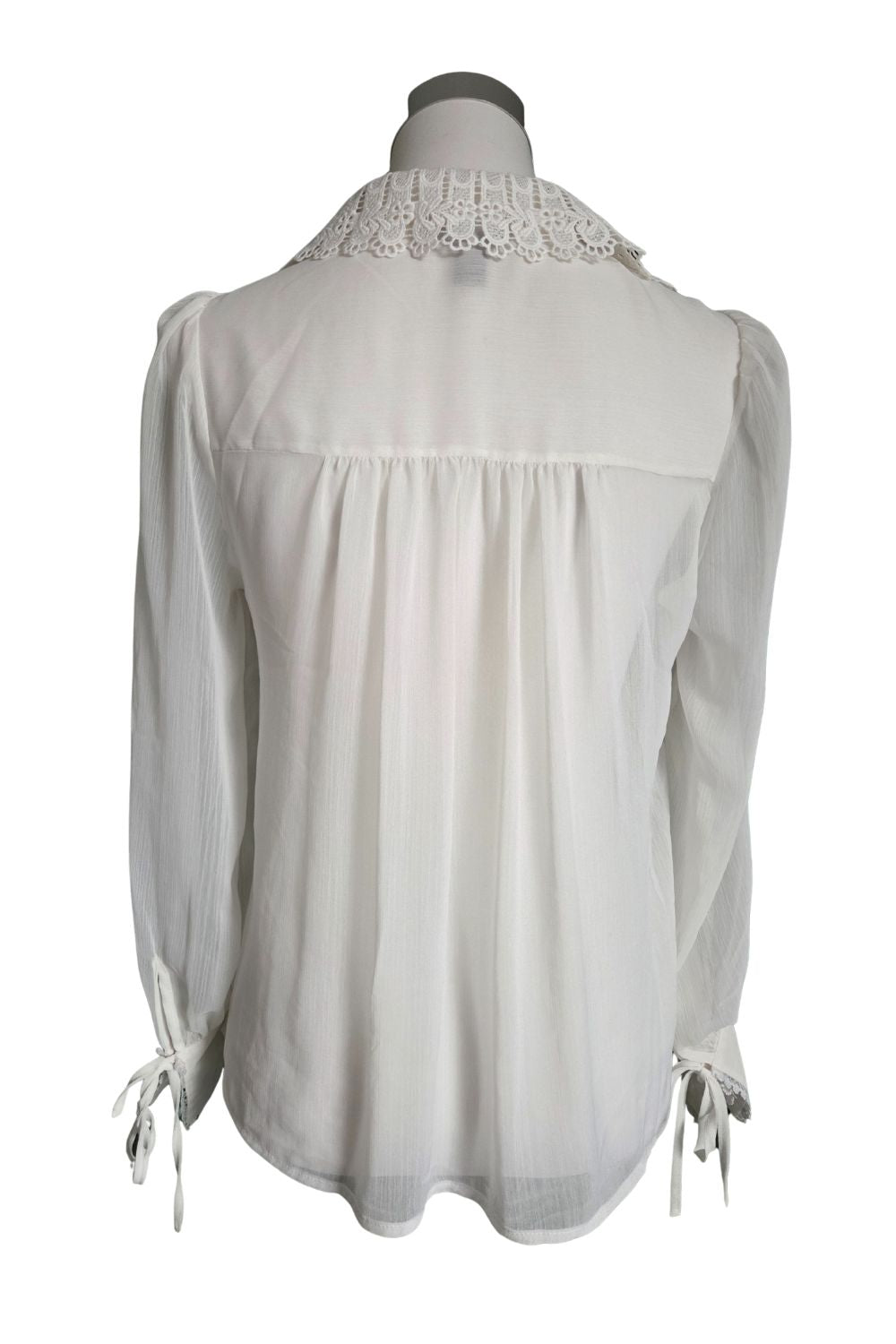 New Look Transparenzbluse Bluse 36