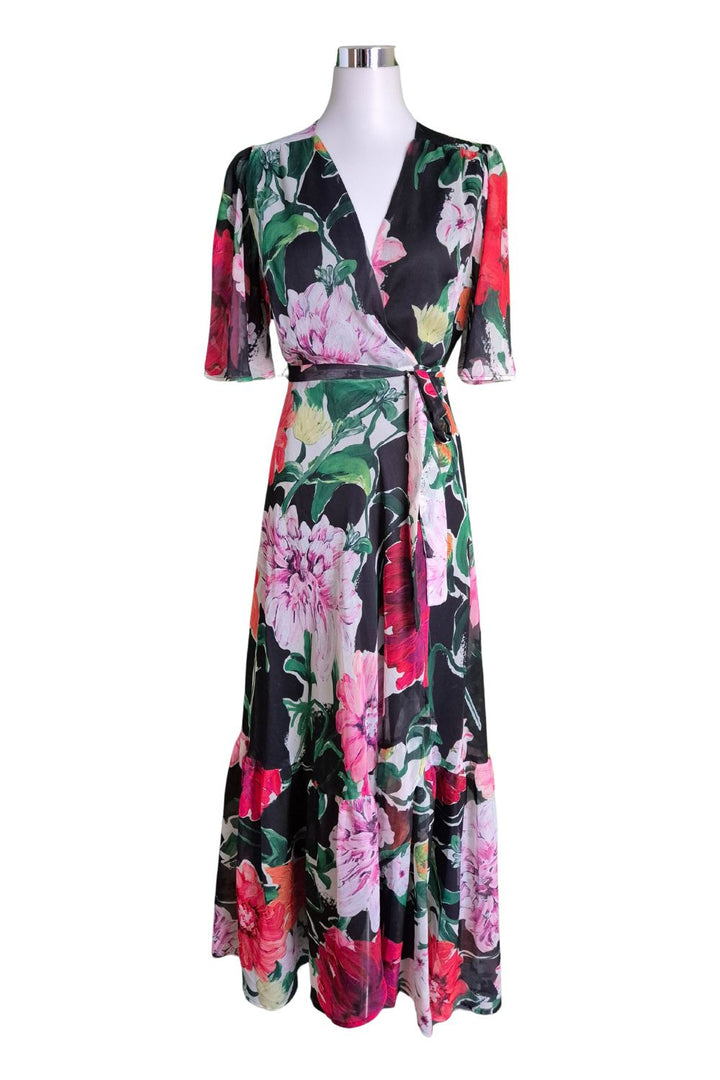 Hope & Ivy Wickelkleid Maxikleid M (UK10)