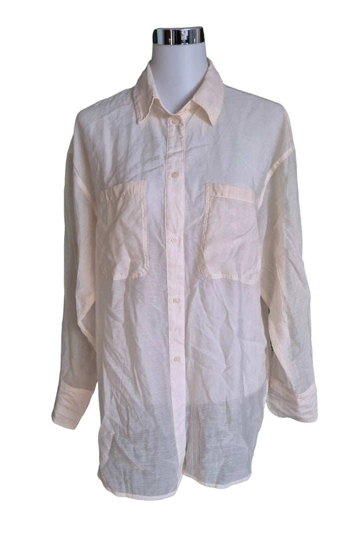 H&M Bluse Transparenzbluse M
