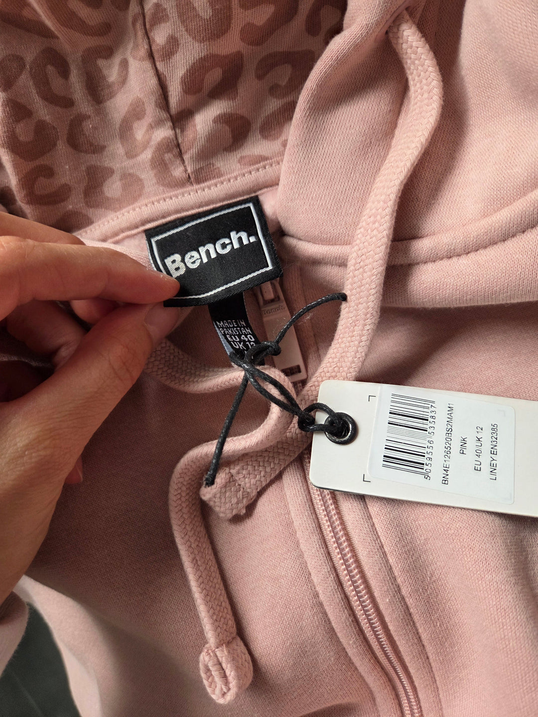 Bench Kapuzenjacke Sweatjacke L Etikett