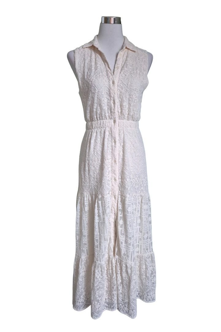 Desigual Spitzenkleid Midikleid M