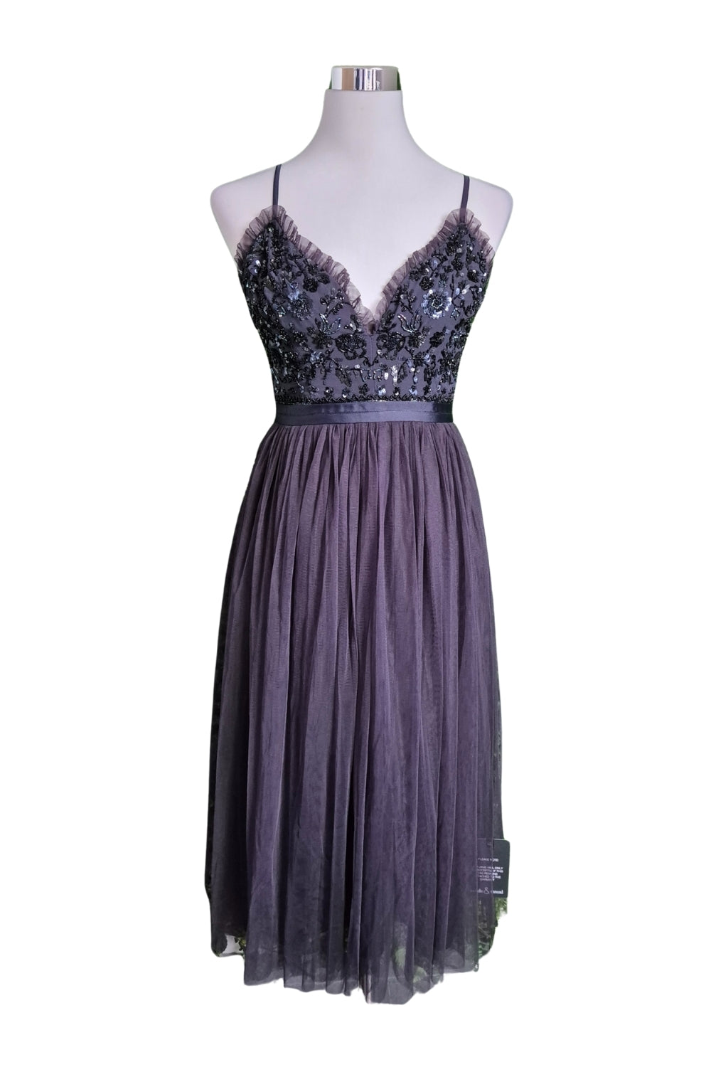 Needle & Thread Spitzenkleid Midikleid 36 (UK8) Front