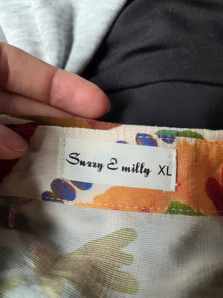 Suzzy & Milly Bluse Hemdbluse XL Label