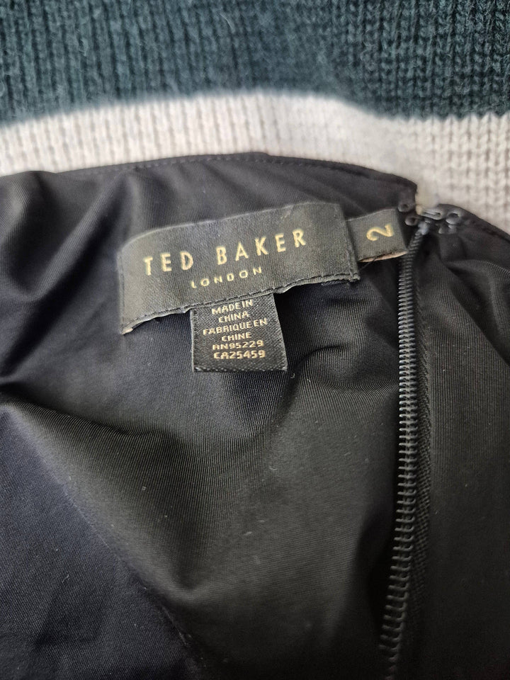 Ted Baker Ballkleid Abendkleid 2 Etikett