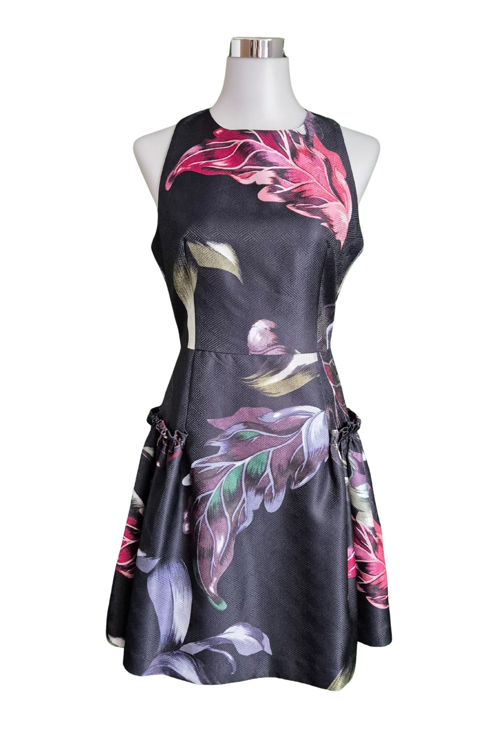 Ted Baker Cocktailkleid Minikleid 38 Front