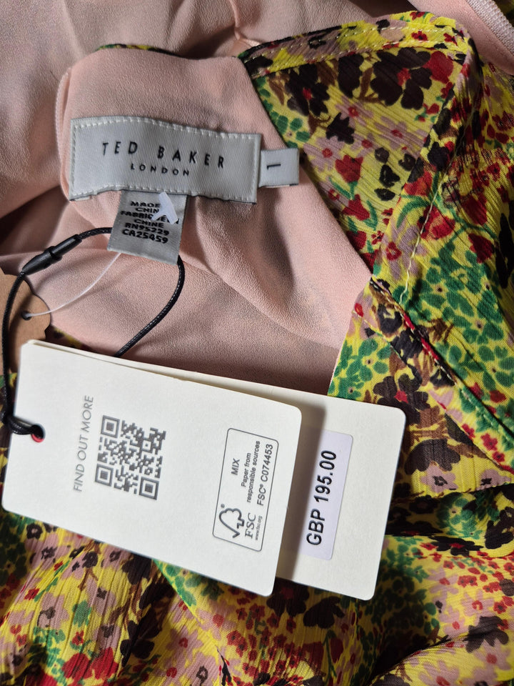 Ted Baker Kleid Midikleid S 1 Etikett