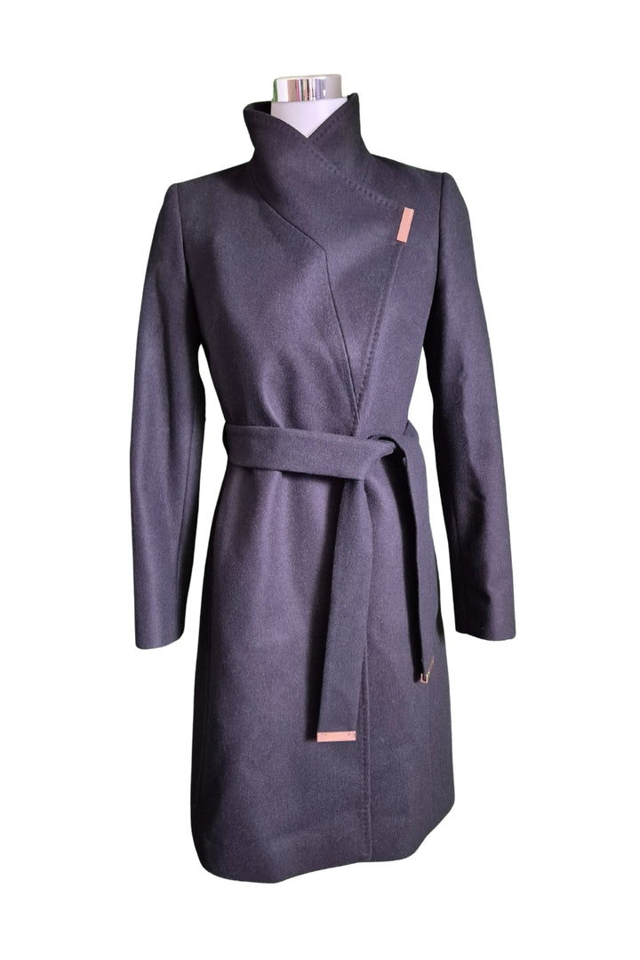 Ted Baker Mantel Wollmantel 1 Front geschlossen