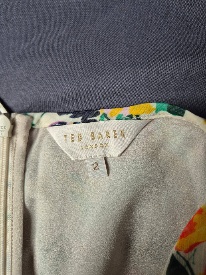 Ted Baker Sommerkleid Minikleid 2 Etikett