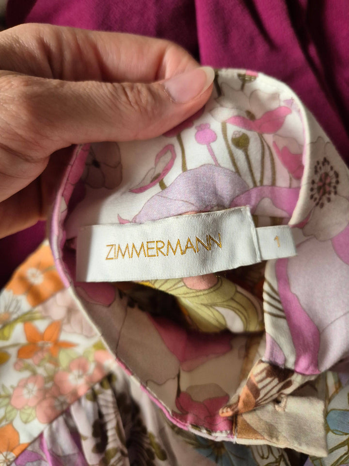Zimmermann Cocktailkleid Minikleid 1 Etikett