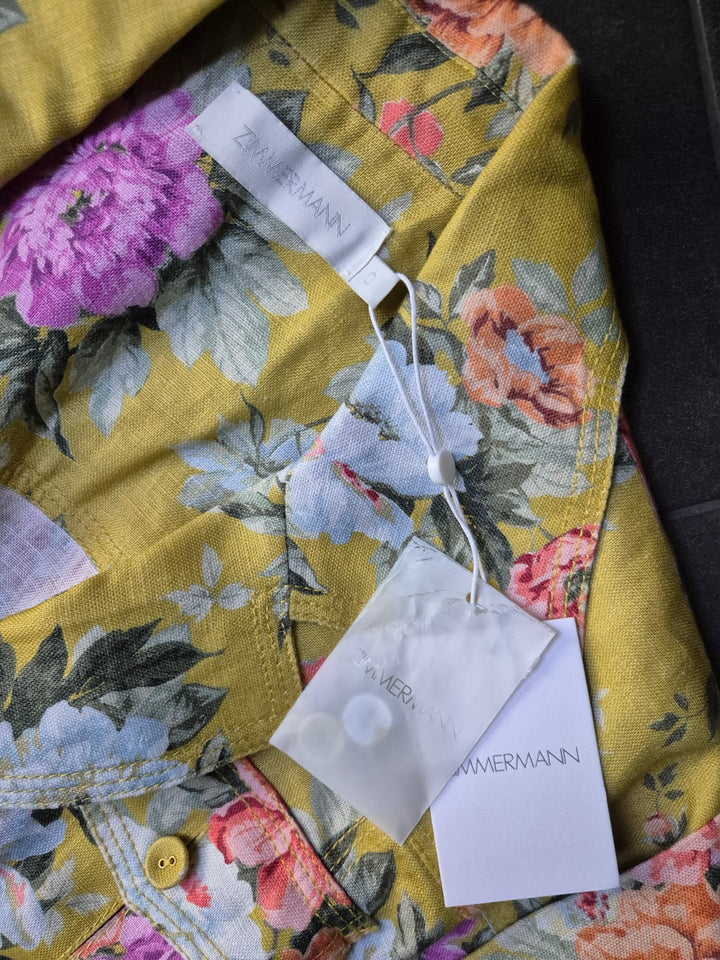 Zimmermann Sommerkleid Minikleid 0 Etikett