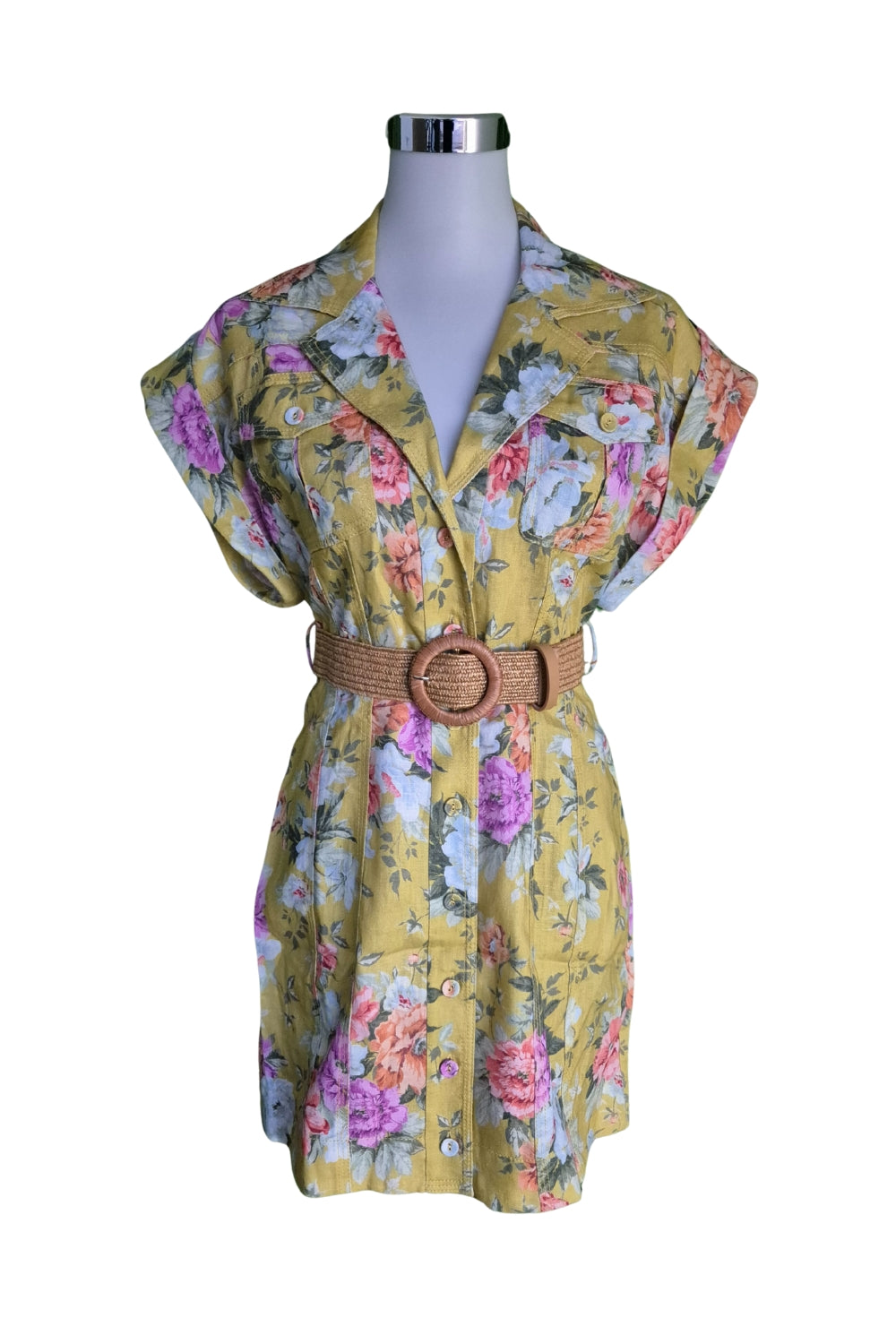 Zimmermann Sommerkleid Minikleid 0 Front
