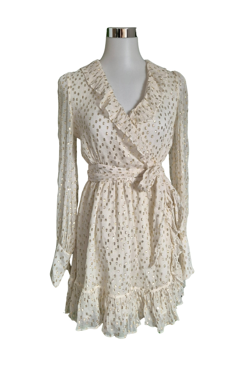 Zimmermann Wickelkleid Minikleid 0 Front