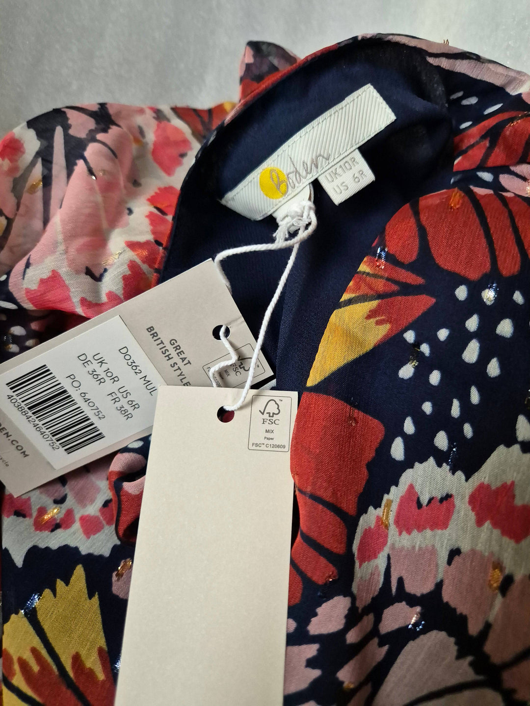 Boden Kleid Maxikleid 36R (UK10R) - Fashand