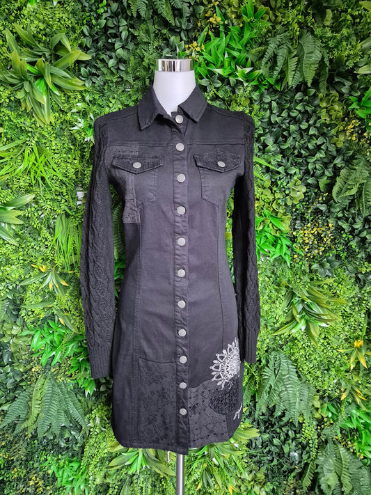 Second Hand Damen Desigual Kleid Minikleid 38 - Fashand