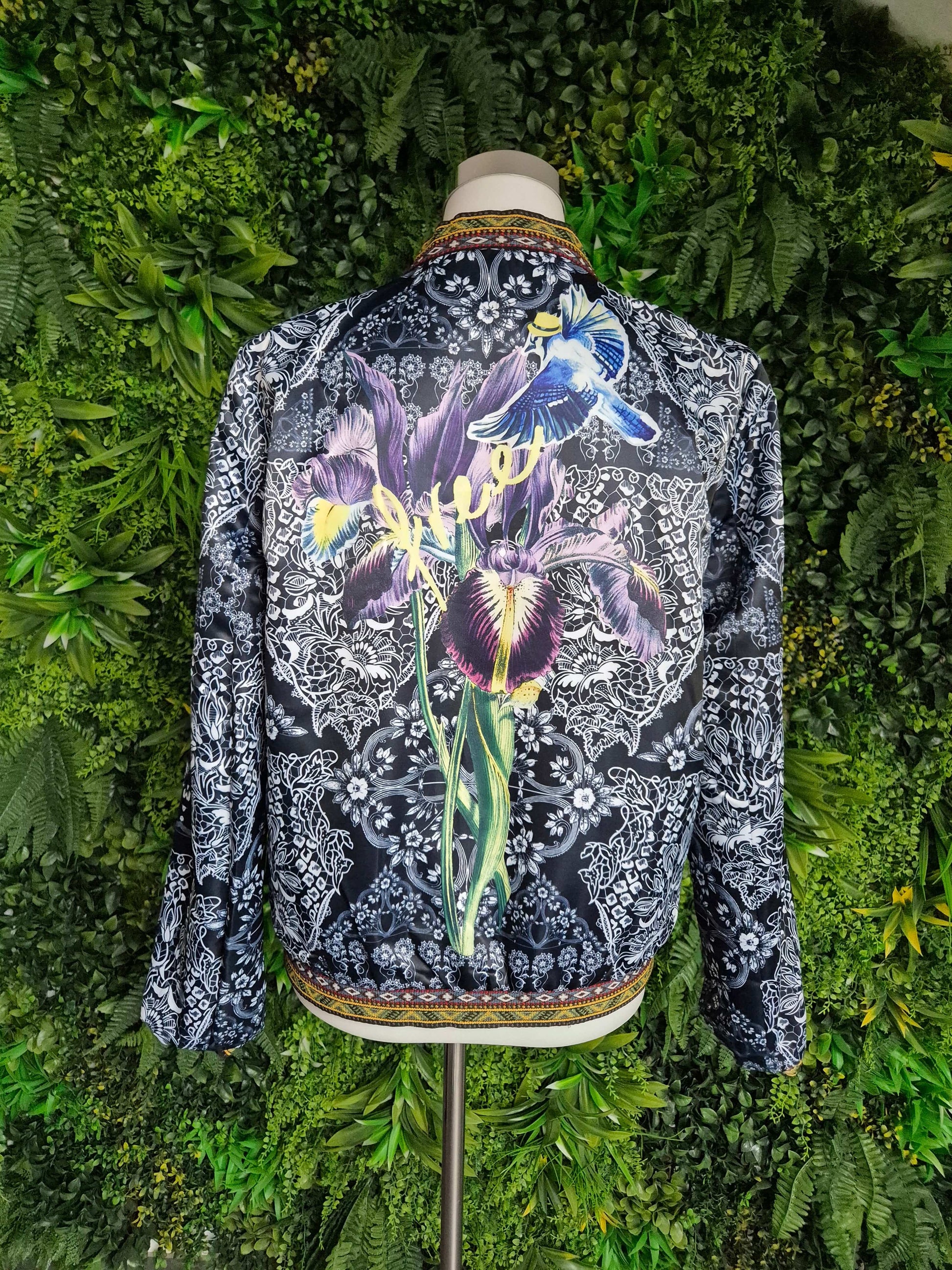 Second Hand Damen Desigual leichte Jacke Wendejacke 42 - Fashand