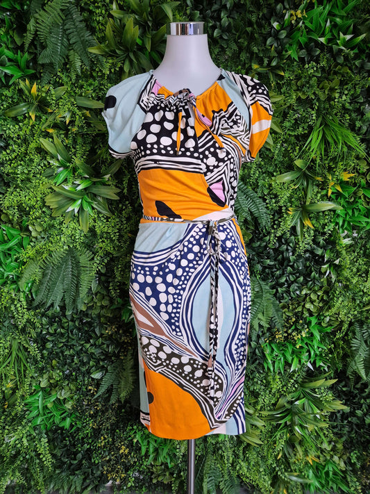 Second Hand Damen Diane von Fürstenberg Wickelkleid Minikleid S (US6) - Fashand
