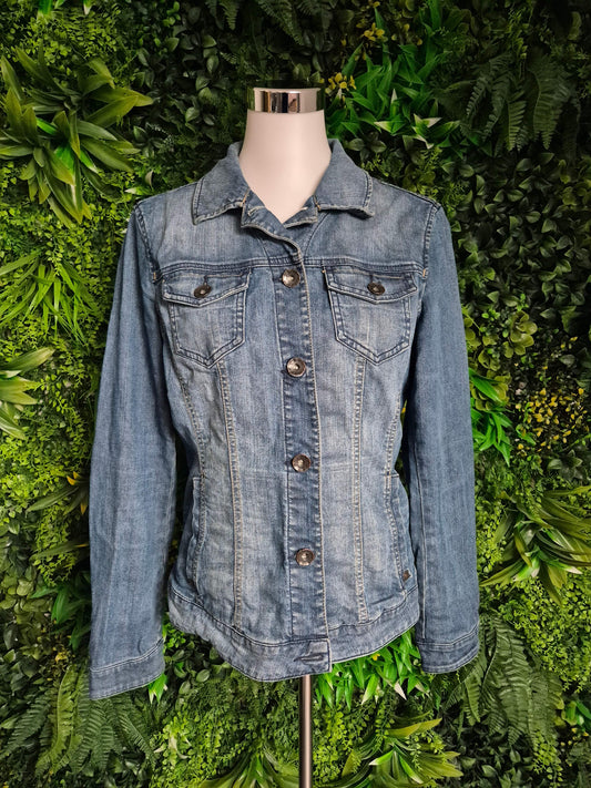 Second Hand Damen Esprit Jacke Jeansjacke 42 - Fashand